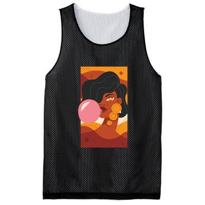 Bubblegum Girl Mesh Reversible Basketball Jersey Tank