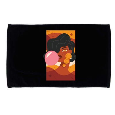 Bubblegum Girl Microfiber Hand Towel