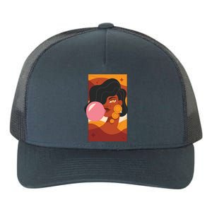 Bubblegum Girl Yupoong Adult 5-Panel Trucker Hat