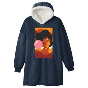 Bubblegum Girl Hooded Wearable Blanket