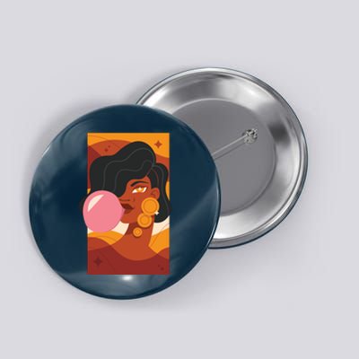 Bubblegum Girl Button