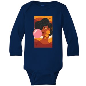 Bubblegum Girl Baby Long Sleeve Bodysuit