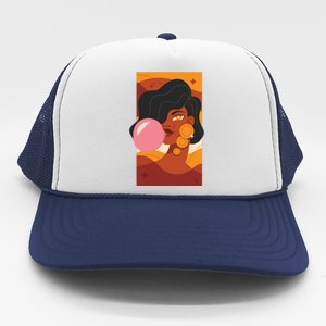 Bubblegum Girl Trucker Hat