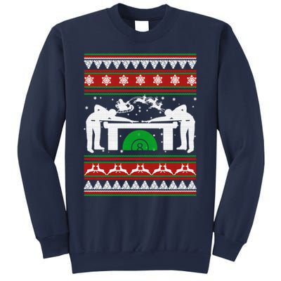 Billiards Ugly Christmas Sweatshirt