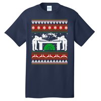 Billiards Ugly Christmas Tall T-Shirt