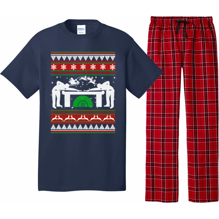 Billiards Ugly Christmas Pajama Set