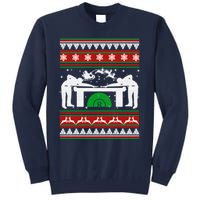 Billiards Ugly Christmas Tall Sweatshirt