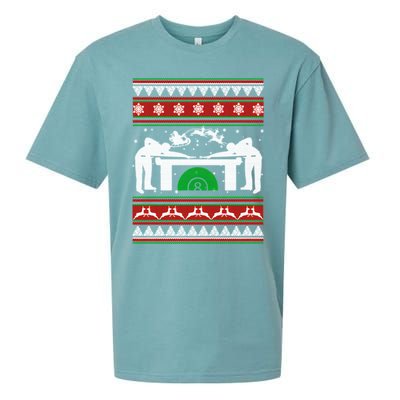 Billiards Ugly Christmas Sueded Cloud Jersey T-Shirt