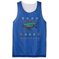 Billiards Ugly Christmas Sweater Ball Sports Player Gift Mesh Reversible Basketball Jersey Tank