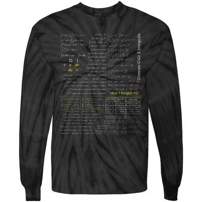 Blackpenredpen Ultimate Calculus 2 Integral Tie-Dye Long Sleeve Shirt