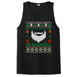 Best Ugly Christmas With Beard Gift PosiCharge Competitor Tank