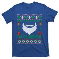 Best Ugly Christmas With Beard Gift T-Shirt