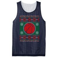 Basketball Ugly Christmas Sweater Mesh Reversible Basketball Jersey Tank