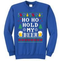 Beer Ugly Christmas Ho Ho Hold My Beer Ing Great Gift Sweatshirt