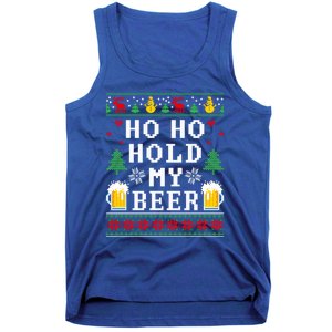 Beer Ugly Christmas Ho Ho Hold My Beer Ing Great Gift Tank Top