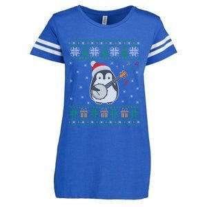 Banjo Ugly Christmas Sweater Penguin Xmas Family Matching Cute Gift Enza Ladies Jersey Football T-Shirt