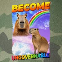 Become Ungovernable Capybara Capibara Pop Culture Legacy Tie Dye Trucker Hat