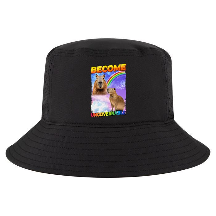 Become Ungovernable Capybara Capibara Pop Culture Cool Comfort Performance Bucket Hat