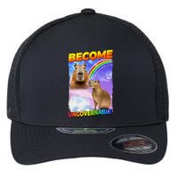 Become Ungovernable Capybara Capibara Pop Culture Flexfit Unipanel Trucker Cap