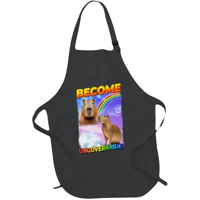 Become Ungovernable Capybara Capibara Pop Culture Apron