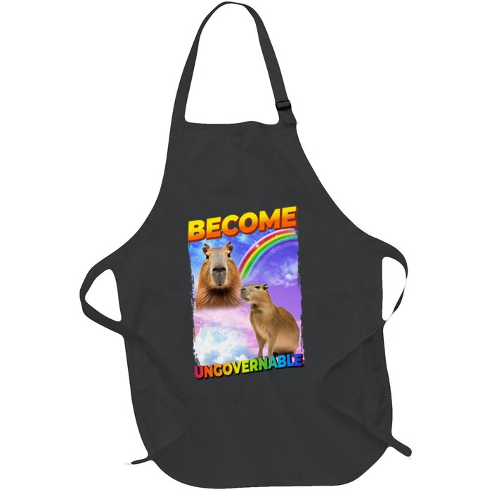 Become Ungovernable Capybara Capibara Pop Culture Apron