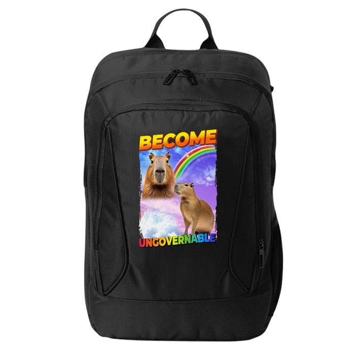 Become Ungovernable Capybara Capibara Pop Culture City Backpack