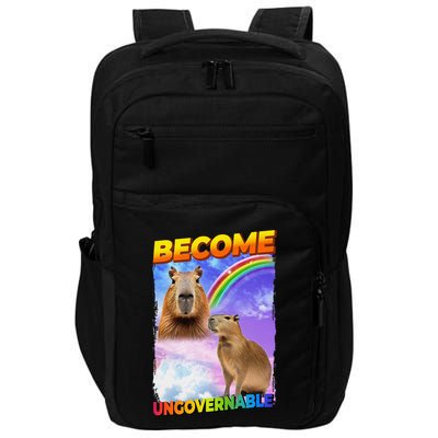 Become Ungovernable Capybara Capibara Pop Culture Impact Tech Backpack