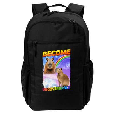Become Ungovernable Capybara Capibara Pop Culture Backpack