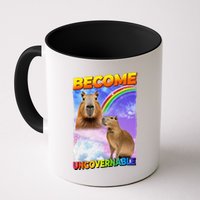 Become Ungovernable Capybara Capibara Pop Culture Mug