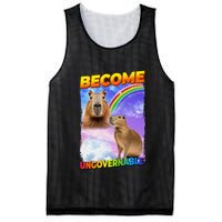 Become Ungovernable Capybara Capibara Pop Culture Mesh Reversible Basketball Jersey Tank