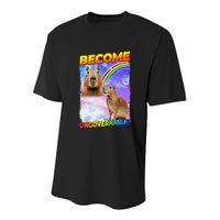 Become Ungovernable Capybara Capibara Pop Culture Youth Performance Sprint T-Shirt