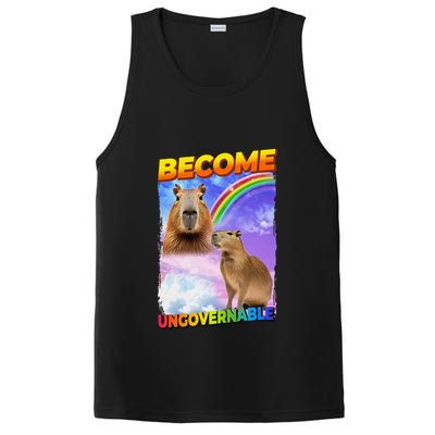 Become Ungovernable Capybara Capibara Pop Culture PosiCharge Competitor Tank
