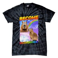 Become Ungovernable Capybara Capibara Pop Culture Tie-Dye T-Shirt