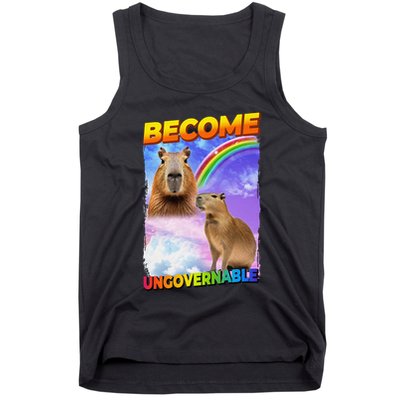 Become Ungovernable Capybara Capibara Pop Culture Tank Top