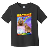 Become Ungovernable Capybara Capibara Pop Culture Toddler T-Shirt