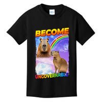 Become Ungovernable Capybara Capibara Pop Culture Kids T-Shirt