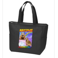 Become Ungovernable Capybara Capibara Pop Culture Zip Tote Bag