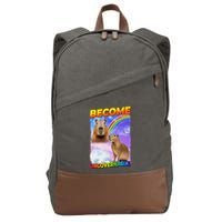 Become Ungovernable Capybara Capibara Pop Culture Cotton Canvas Backpack