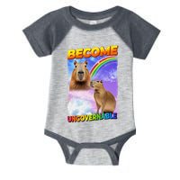 Become Ungovernable Capybara Capibara Pop Culture Infant Baby Jersey Bodysuit