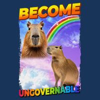 Become Ungovernable Capybara Capibara Pop Culture Infant Baby Jersey Bodysuit