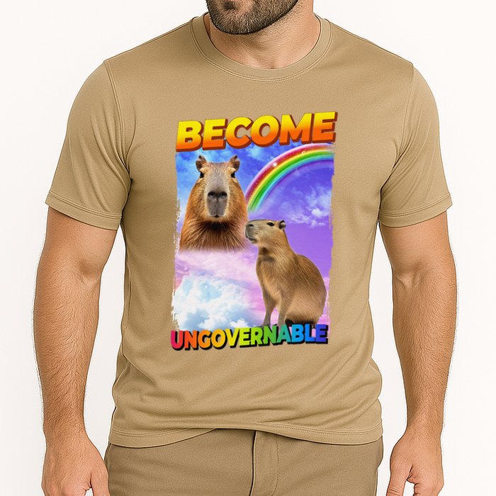 Become Ungovernable Capybara Capibara Pop Culture Performance Shirt
