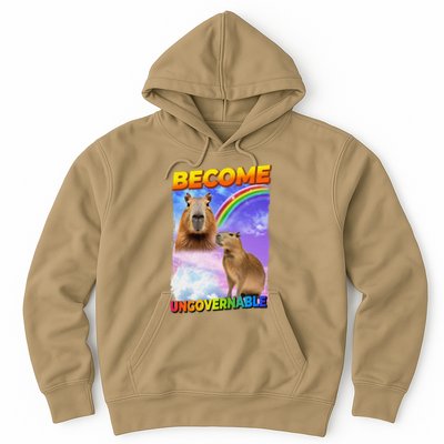 Become Ungovernable Capybara Capibara Pop Culture Hoodie
