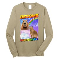 Become Ungovernable Capybara Capibara Pop Culture Long Sleeve Shirt