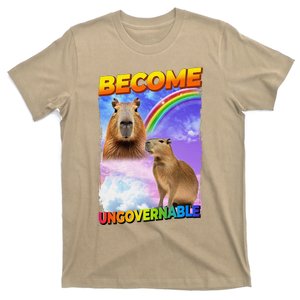 Become Ungovernable Capybara Capibara Pop Culture T-Shirt