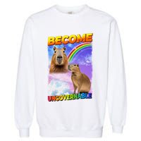 Become Ungovernable Capybara Capibara Pop Culture Garment-Dyed Sweatshirt