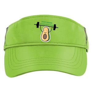 Body Under Construction Funny Motivational Workout Gym Lover Adult Drive Performance Visor