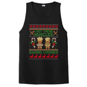 Baker Ugly Christmas Baking Cookies Sweater Gift PosiCharge Competitor Tank