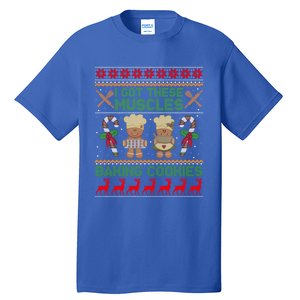 Baker Ugly Christmas Baking Cookies Sweater Gift Tall T-Shirt