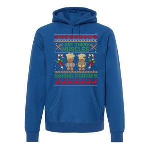 Baker Ugly Christmas Baking Cookies Sweater Gift Premium Hoodie