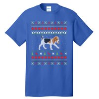 Beagle Ugly Christmas Great Funny Gift Design Funny Gift Tall T-Shirt